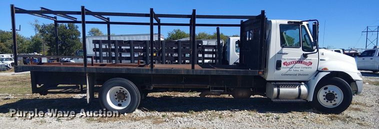 image for item DJ7896 2012 International 4300 flatbed truck