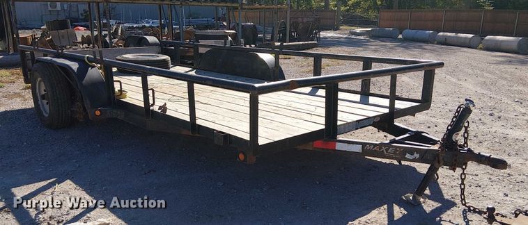 image for item DJ7904 2012 Maxey utility trailer