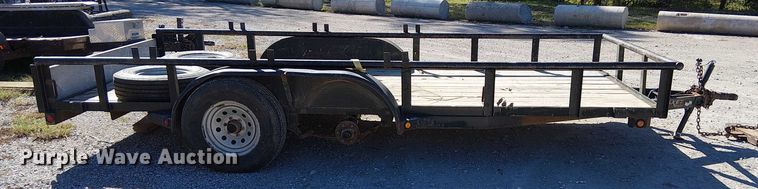 image for item DJ7904 2012 Maxey utility trailer