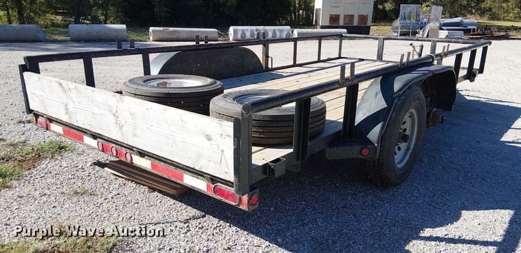 image for item DJ7904 2012 Maxey utility trailer