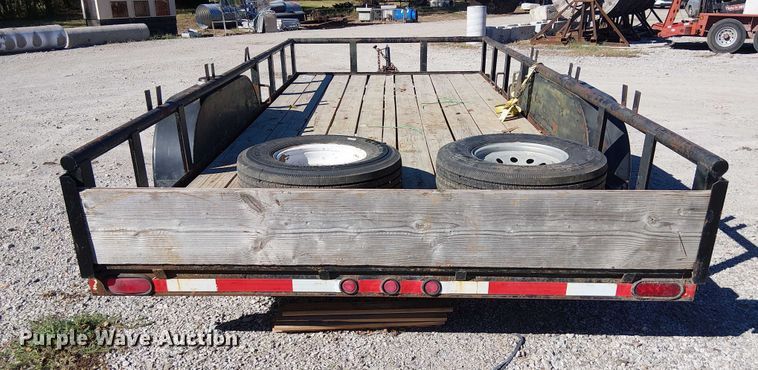 image for item DJ7904 2012 Maxey utility trailer