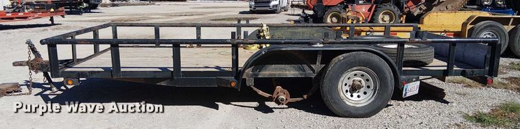 image for item DJ7904 2012 Maxey utility trailer