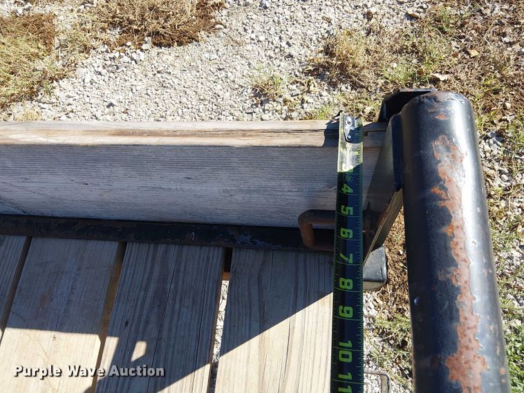 image for item DJ7904 2012 Maxey utility trailer