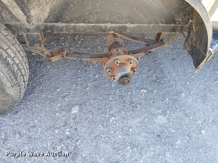 image for item DJ7904 2012 Maxey utility trailer