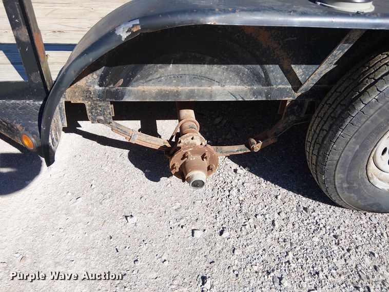 image for item DJ7904 2012 Maxey utility trailer