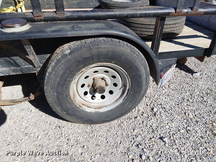 image for item DJ7904 2012 Maxey utility trailer