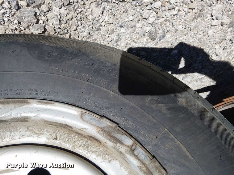 image for item DJ7904 2012 Maxey utility trailer