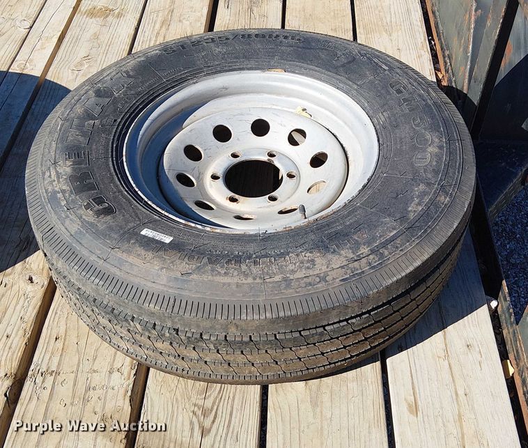 image for item DJ7904 2012 Maxey utility trailer