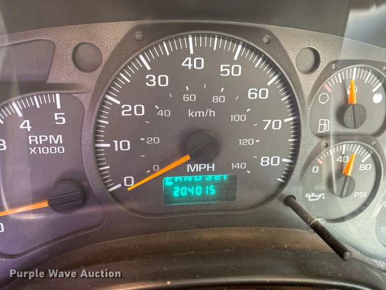 image for item DK0019 2007 Chevrolet C4500 flatbed truck