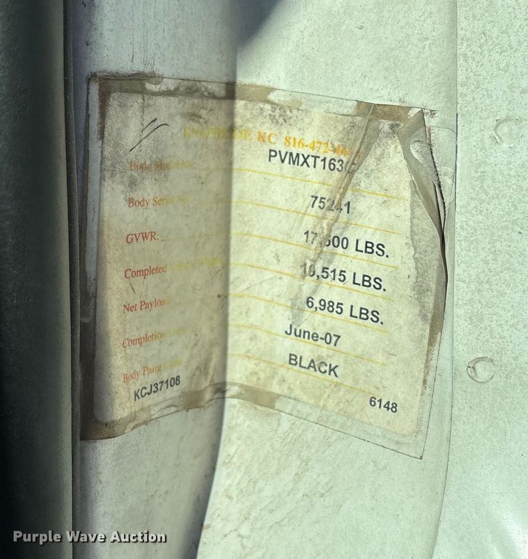 image for item DK0019 2007 Chevrolet C4500 flatbed truck