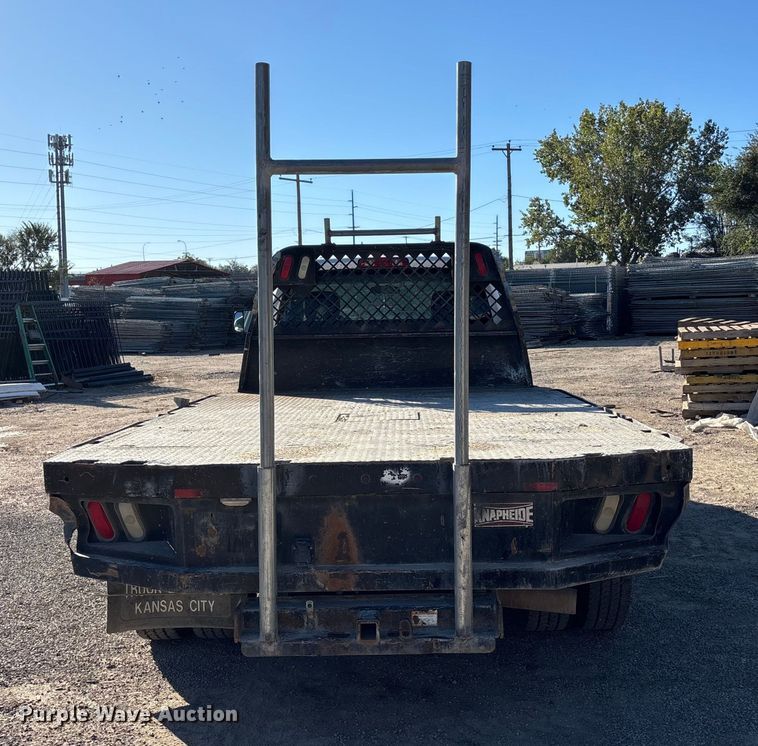 image for item DK0020 2012 Dodge RAM 3500 flatbed pickup truck