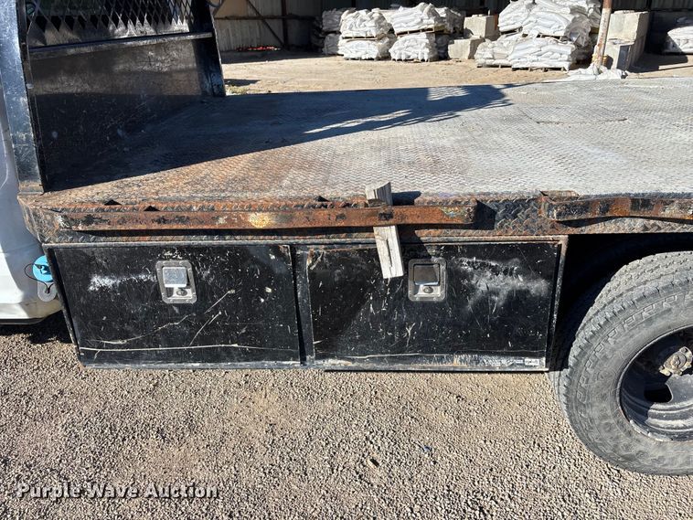 image for item DK0020 2012 Dodge RAM 3500 flatbed pickup truck