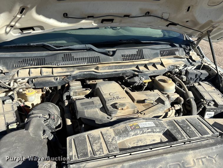 image for item DK0020 2012 Dodge RAM 3500 flatbed pickup truck