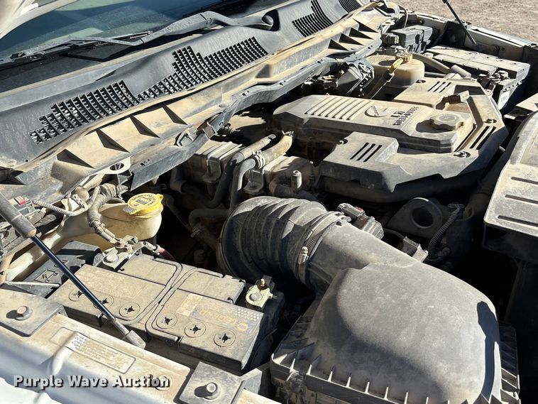 image for item DK0020 2012 Dodge RAM 3500 flatbed pickup truck