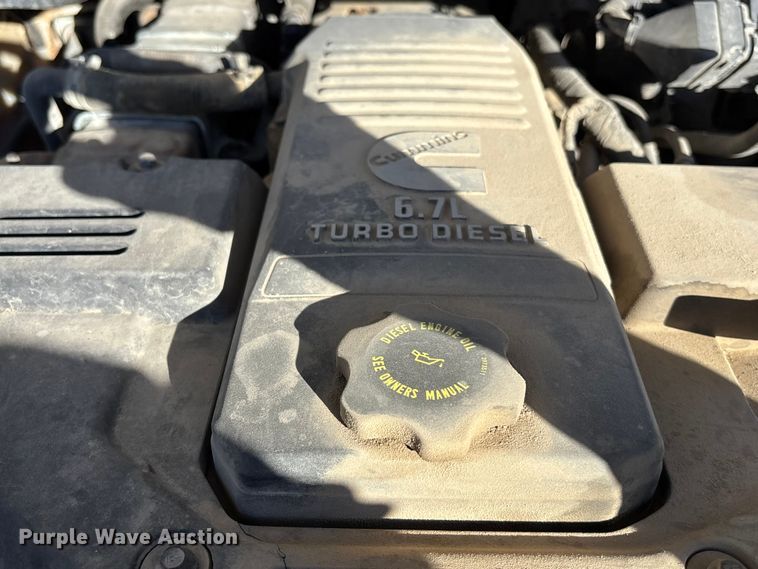 image for item DK0020 2012 Dodge RAM 3500 flatbed pickup truck