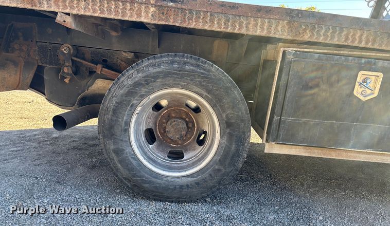 image for item DK0020 2012 Dodge RAM 3500 flatbed pickup truck