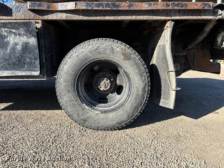 image for item DK0020 2012 Dodge RAM 3500 flatbed pickup truck