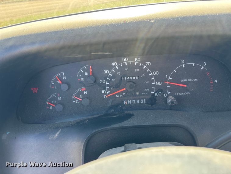 image for item DK0039 2004 Ford F650 flatbed truck