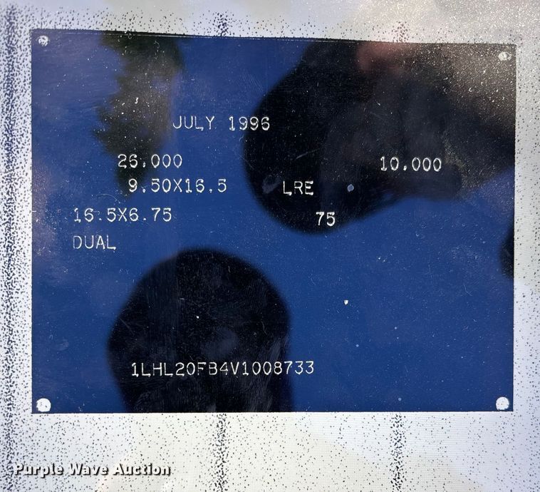 image for item DK0040 1997 Landoll 2024 equipment trailer