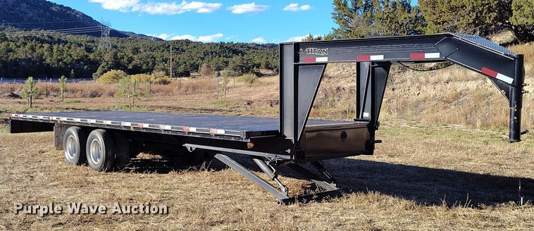 image for item DP5083 2010 Titan AF6188 tilt deck equipment trailer