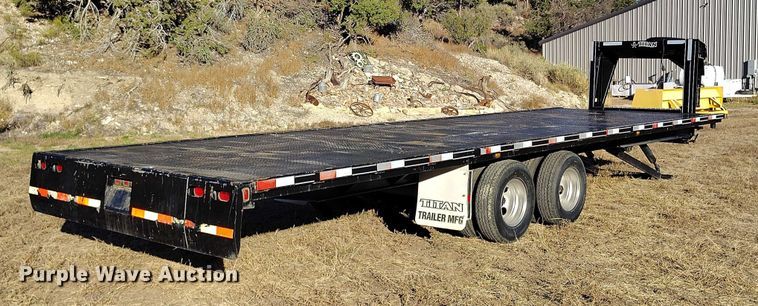image for item DP5083 2010 Titan AF6188 tilt deck equipment trailer