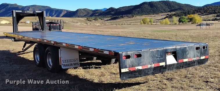 image for item DP5083 2010 Titan AF6188 tilt deck equipment trailer