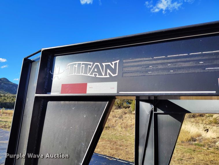 image for item DP5083 2010 Titan AF6188 tilt deck equipment trailer
