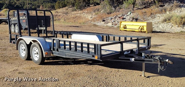 image for item DP5084 2013 PJ 48316 utility trailer