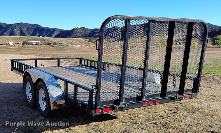image for item DP5084 2013 PJ 48316 utility trailer
