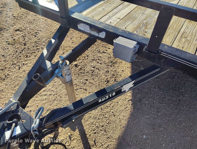 image for item DP5084 2013 PJ 48316 utility trailer
