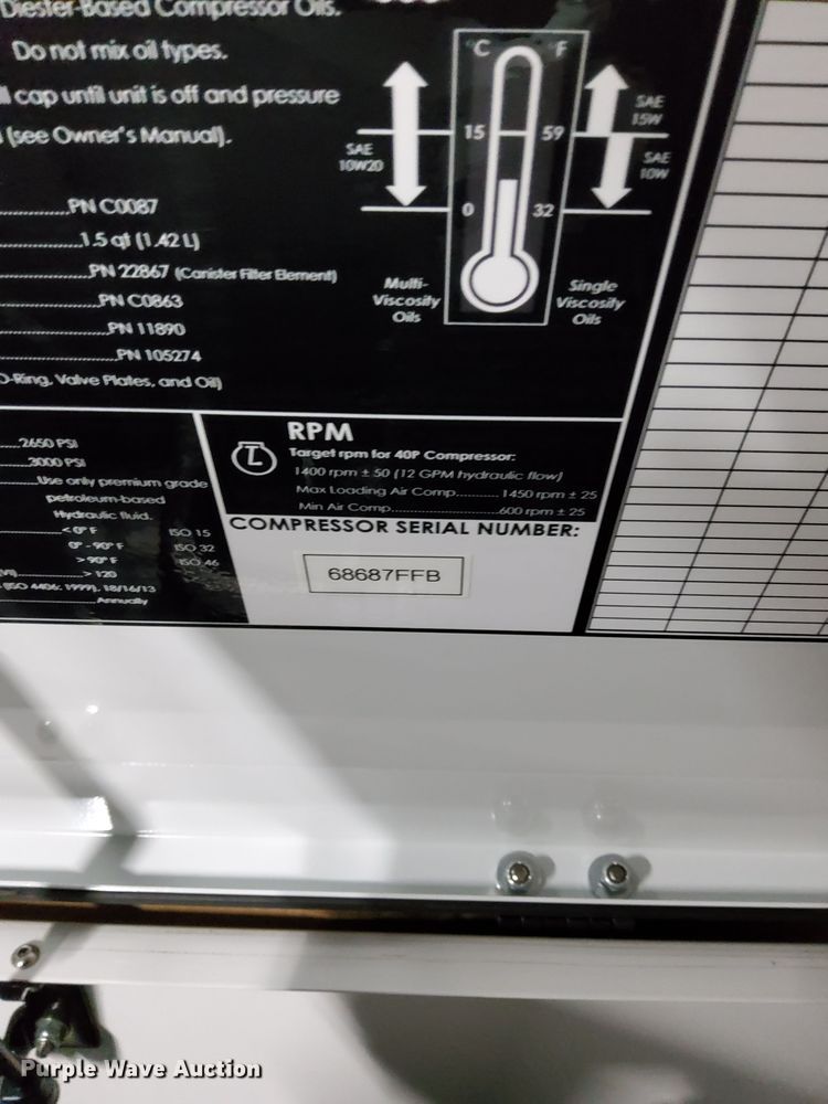 image for item DP5110 2024 Stellar 40P air compressor