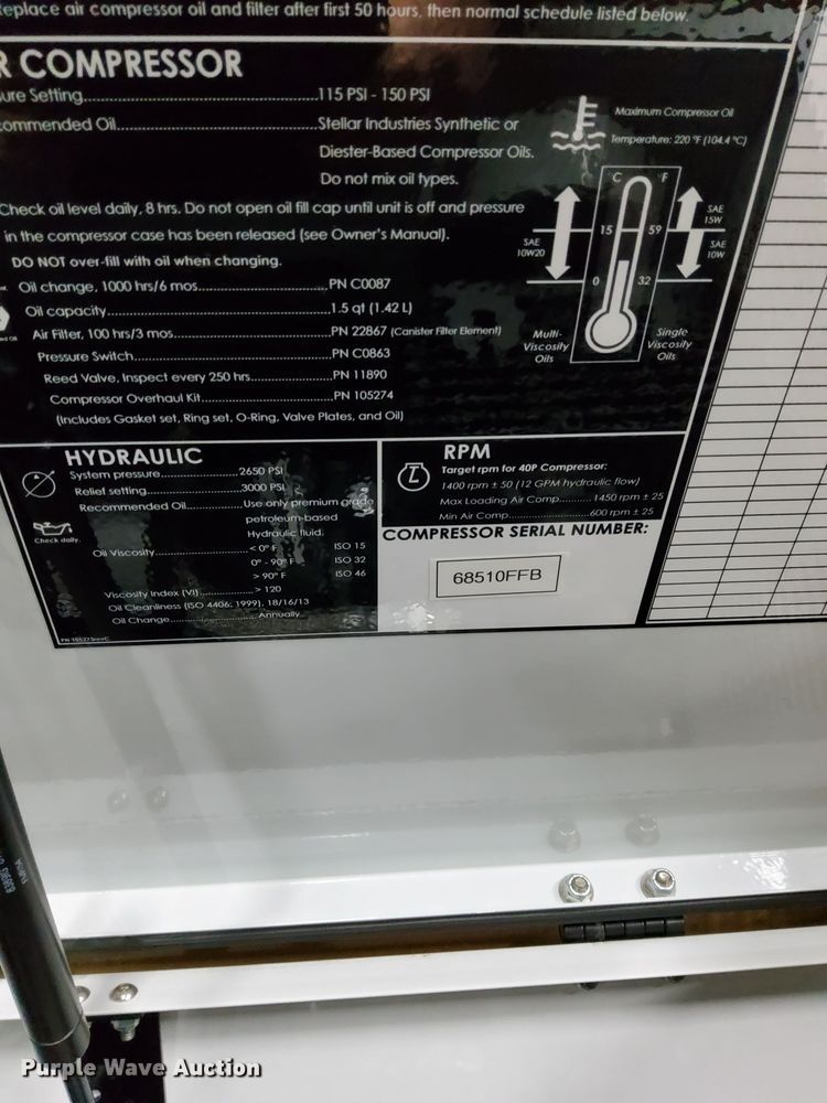 image for item DP5111 2024 Stellar  40P air compressor