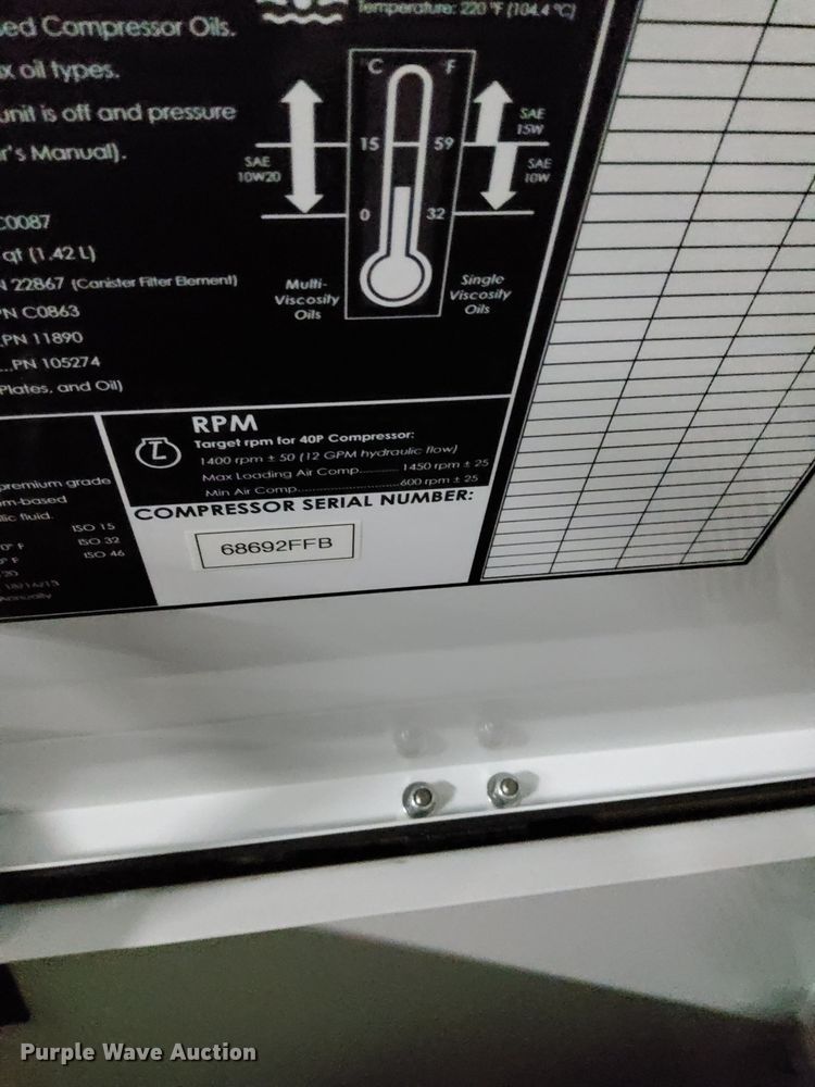 image for item DP5118 2024 Stellar 40P air compressor