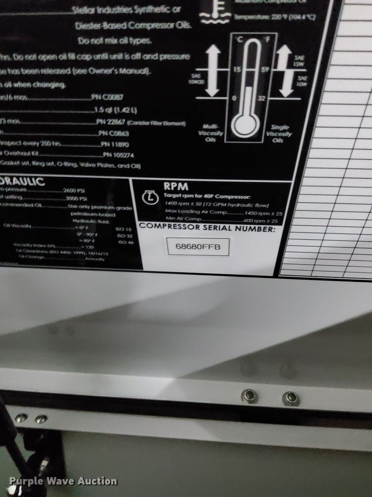 image for item DP5120 2024 Stellar  40P air compressor