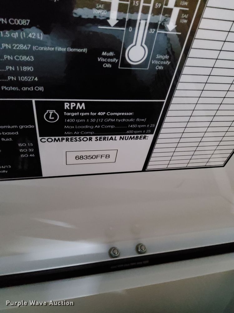 image for item DP5122 2024 Stellar 40P air compressor