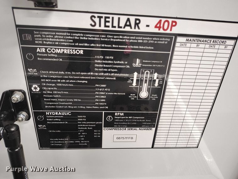 image for item DP5130 2024 Stellar 40P air compressor