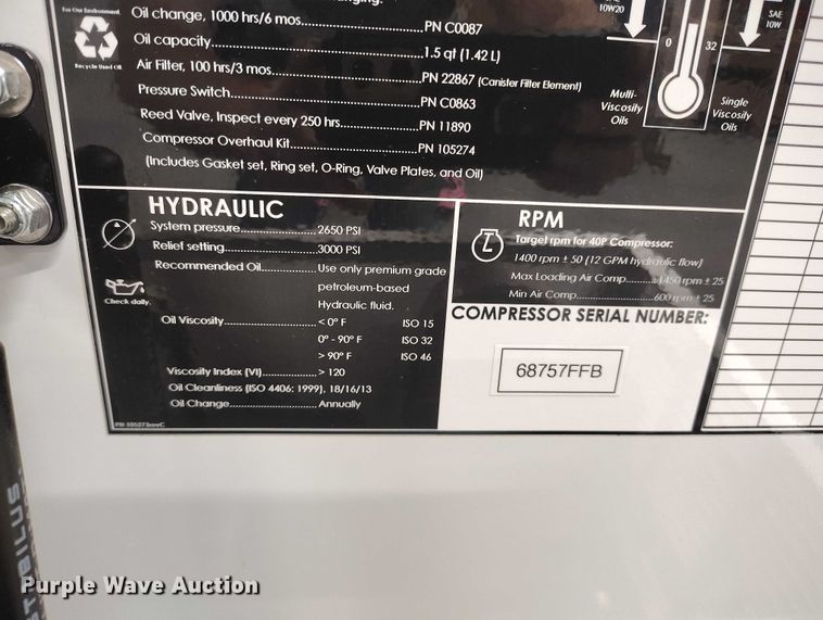 image for item DP5130 2024 Stellar 40P air compressor