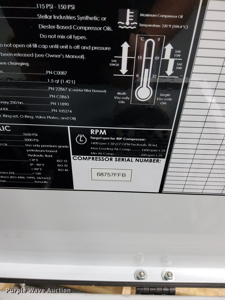 image for item DP5130 2024 Stellar 40P air compressor