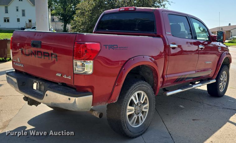 image for item DR3936 2013 Toyota Tundra Limited CrewMax pickup truck