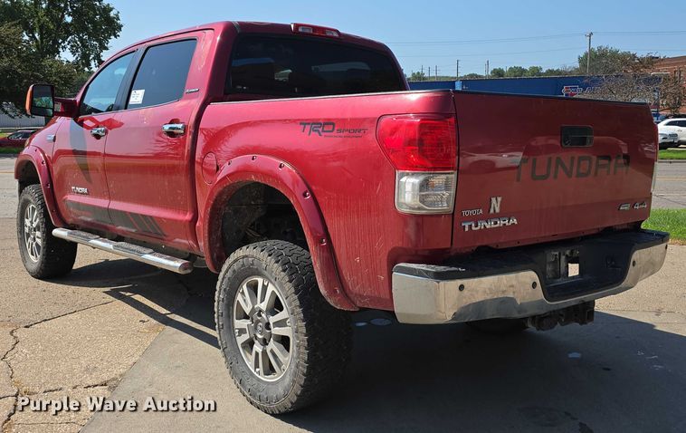 image for item DR3936 2013 Toyota Tundra Limited CrewMax pickup truck