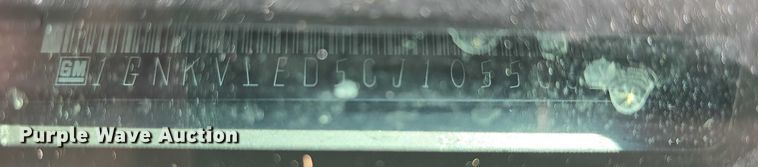 image for item DR3939 2012 Chevrolet Traverse  SUV