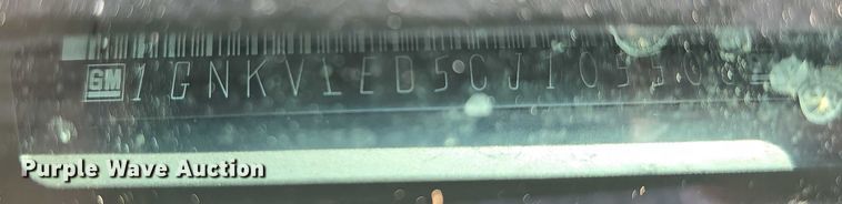 image for item DR3939 2012 Chevrolet Traverse  SUV