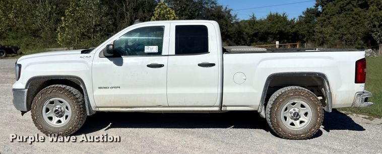 image for item DU1410 2019 GMC Sierra 1500 Ext. Cab pickup truck