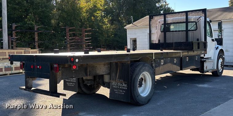 image for item DU1434 2019 Freightliner M2 flatbed truck