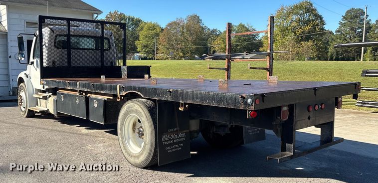 image for item DU1434 2019 Freightliner M2 flatbed truck