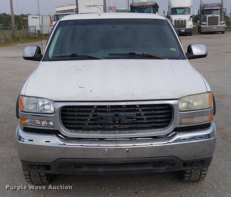 image for item DU3623 2001 GMC Sierra 1500 Ext. Cab pickup truck