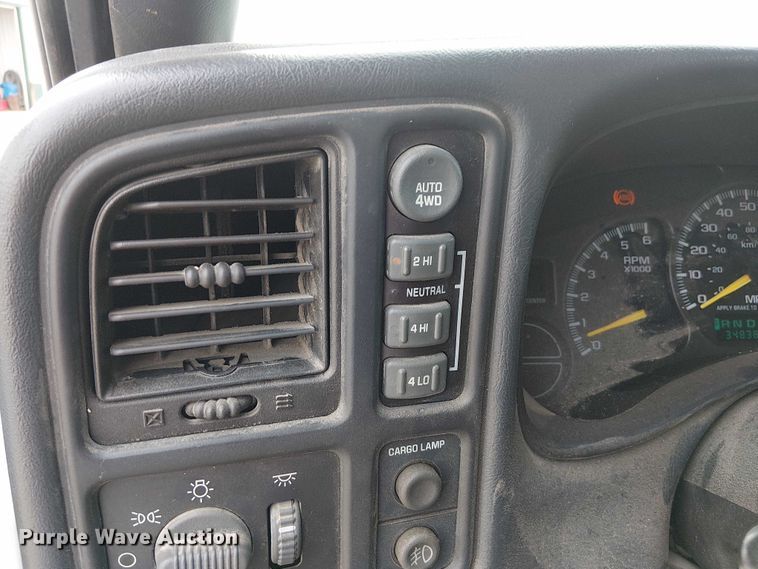 image for item DU3623 2001 GMC Sierra 1500 Ext. Cab pickup truck