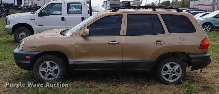 image for item DU3626 2004 Hyundai Santa Fe SUV