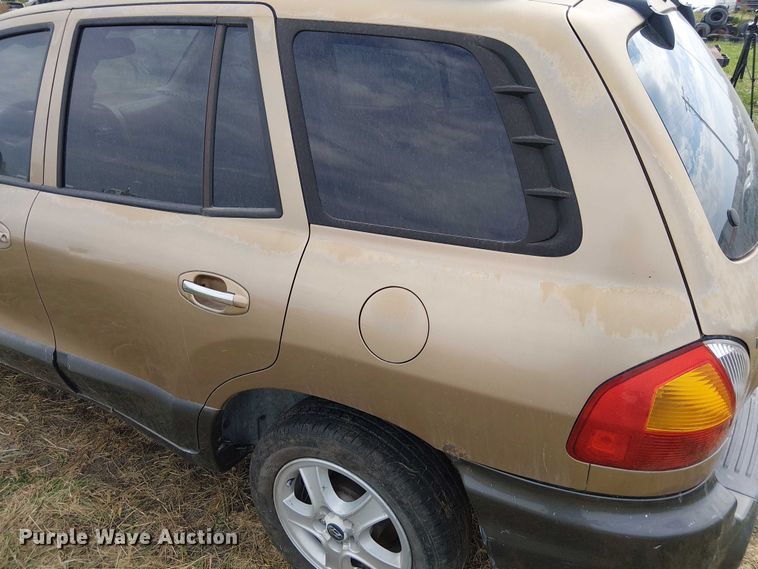 image for item DU3626 2004 Hyundai Santa Fe SUV