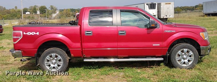 image for item DU3627 2012 Ford F150 SuperCrew pickup truck